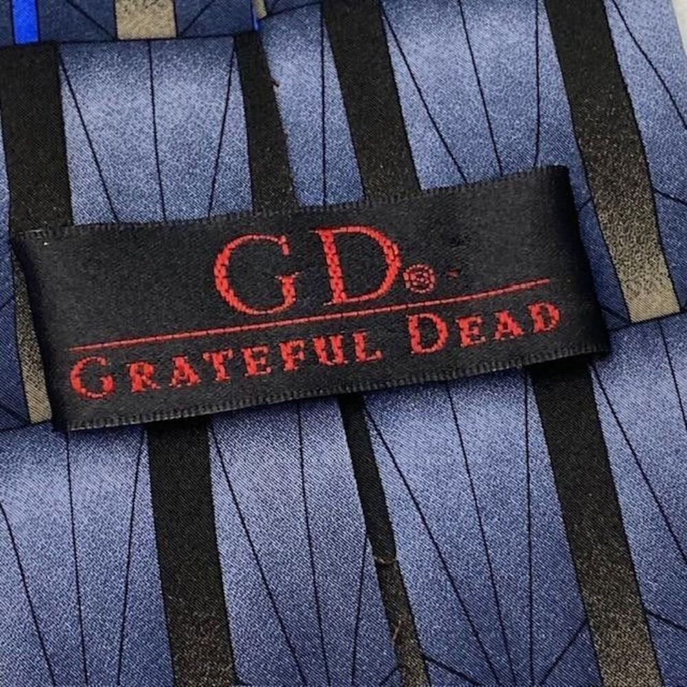 Vintage Grateful Dead New Years Eve Ninth Set Silk Tie 1990s GD Necktie(416-4)